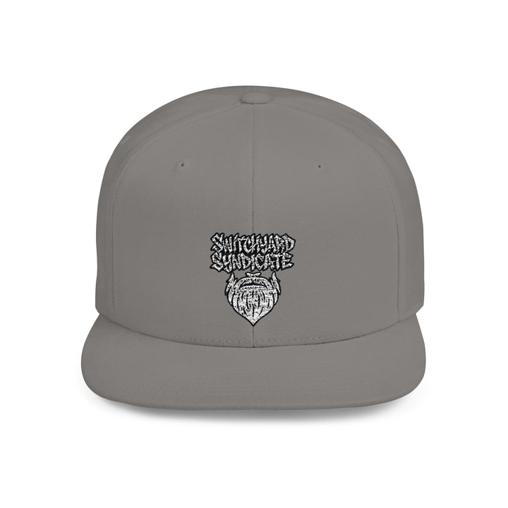 Stylish Flat Bill Snapback Hat, Casual Fashion Accessory, Trendy Gift for Him, Everyday Wear, Streetwear Essential