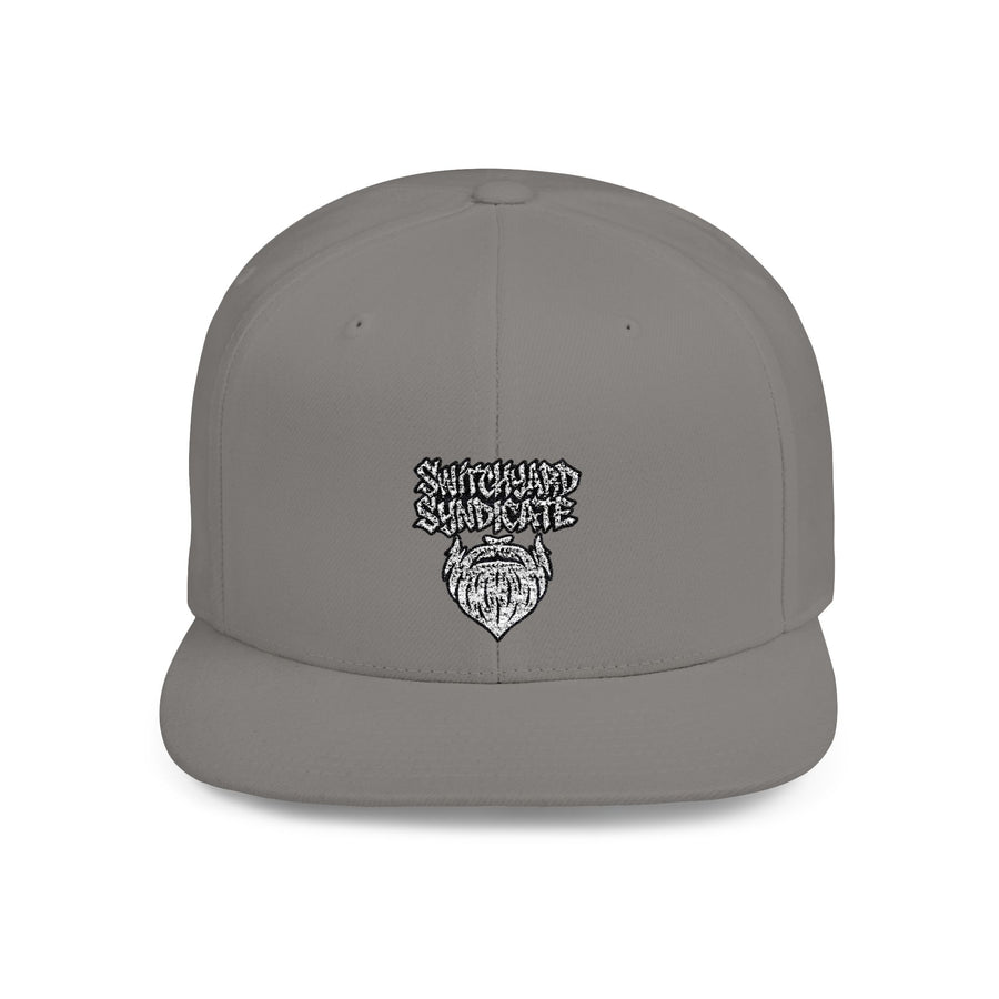 Stylish Flat Bill Snapback Hat, Casual Fashion Accessory, Trendy Gift for Him, Everyday Wear, Streetwear Essential