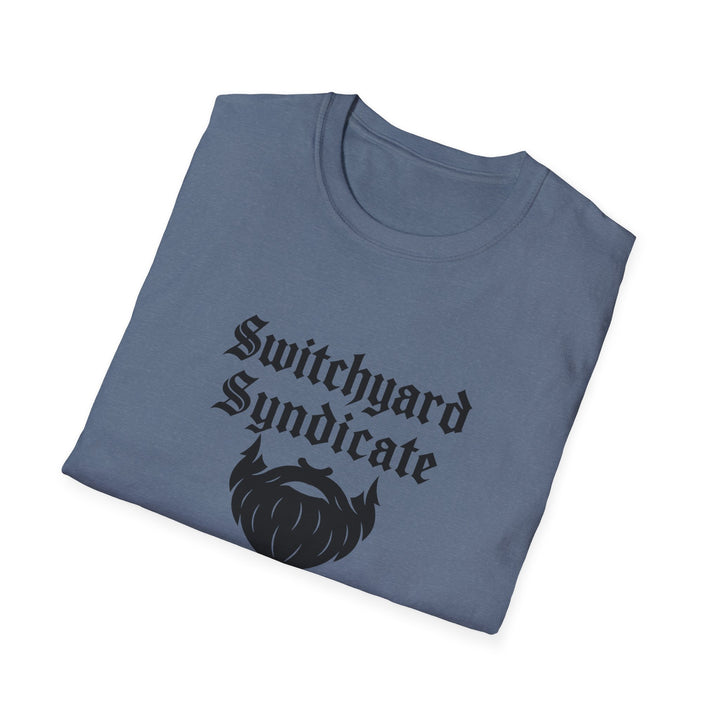 Beard Enthusiast Unisex T-Shirt - Perfect for Gifts, Casual Wear, Events, and Bearded Celebrations, Switchyard Syndicate Tee, Beard On Shirt