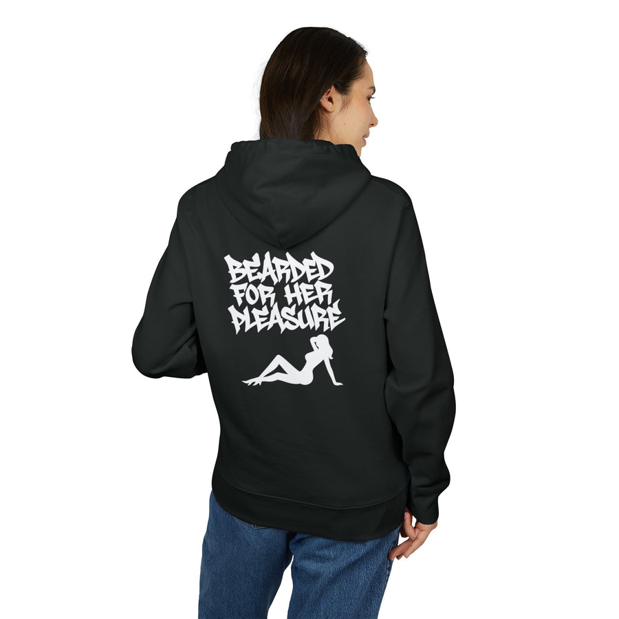 Unisex Cruiser 2.0 Hoodie with Swaggy Beard Graphic, Streetwear Fashion, Cool Hoodie for Men and Women, Casual Wear, Unique Gift Idea
