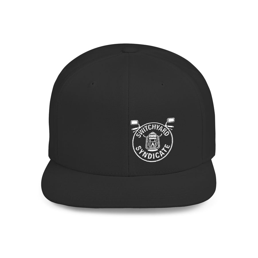 Stylish Flat Bill Snapback Hat, Trendy Cap for Streetwear, Unisex Headwear, Perfect for Festivals, Gifts and Casual Outings