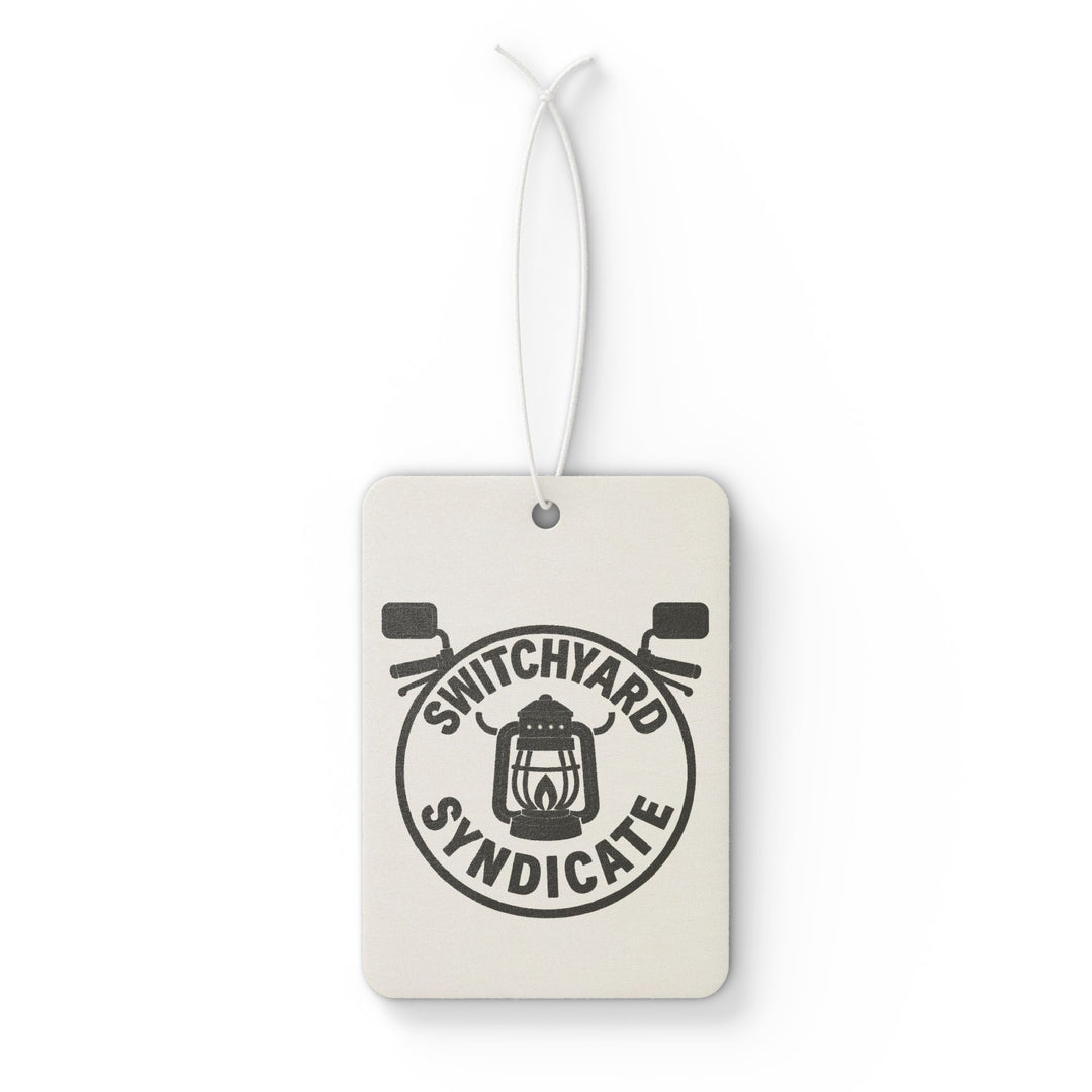 Scented Car Air Freshener | Switchyard Syndicate Design, Vintage Car Aroma Tag, Travel Essential, Gift for Car Enthusiasts, Stylish [...]