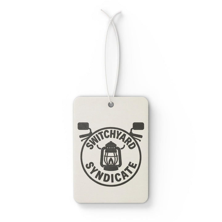 Scented Car Air Freshener | Switchyard Syndicate Design, Vintage Car Aroma Tag, Travel Essential, Gift for Car Enthusiasts, Stylish [...]