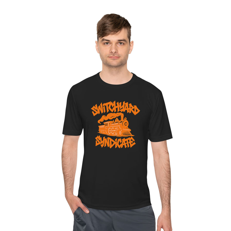 Switchyard Syndicate Unisex Moisture Wicking Tee, Graffiti Style Shirt, Streetwear Fashion, Perfect Gift for Train Lovers, Activewear [...]