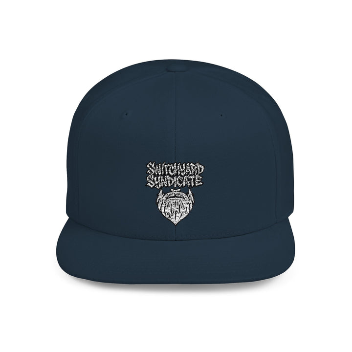 Stylish Flat Bill Snapback Hat, Casual Fashion Accessory, Trendy Gift for Him, Everyday Wear, Streetwear Essential