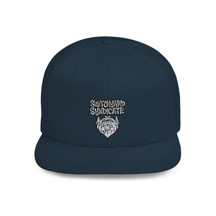 Stylish Flat Bill Snapback Hat, Casual Fashion Accessory, Trendy Gift for Him, Everyday Wear, Streetwear Essential