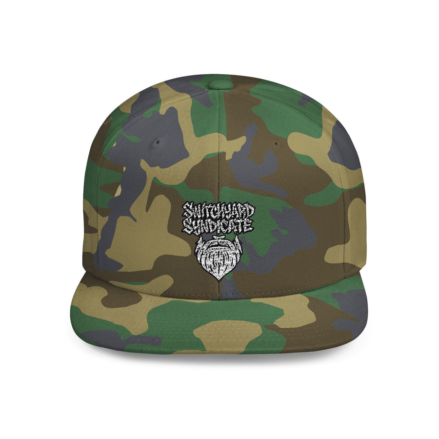 Stylish Flat Bill Snapback Hat, Casual Fashion Accessory, Trendy Gift for Him, Everyday Wear, Streetwear Essential