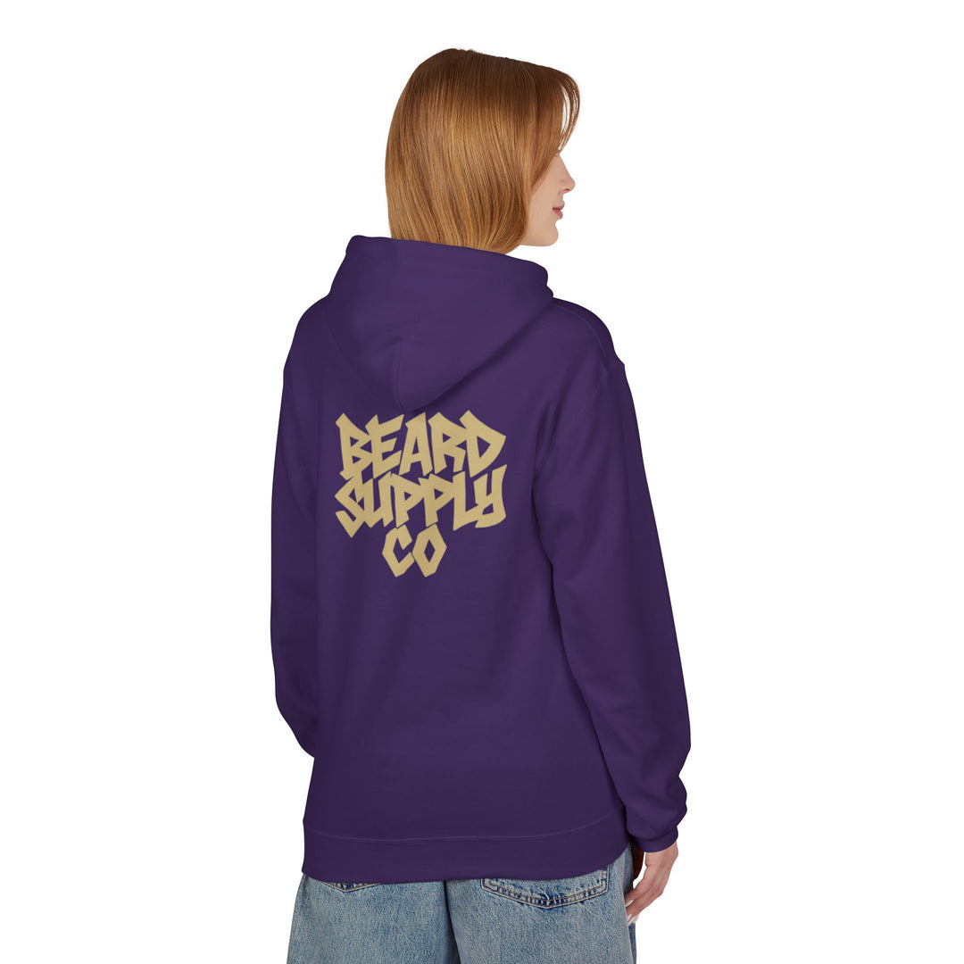 Beard Supply Co. Gold Logo Hoodie — "Swerve Hard, Swerve Rare"