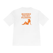 Bearded Humor Tee, Funny Sports Shirt, Gift for Beard Lovers, Stylish Workout Top, Unisex Fitness Wear