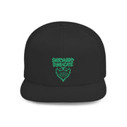 Stylish Flat Bill Snapback Hat, Trendy Cap, Urban Streetwear, Gifts for Him, Summer Fashion, Festival Wear, Casual Style