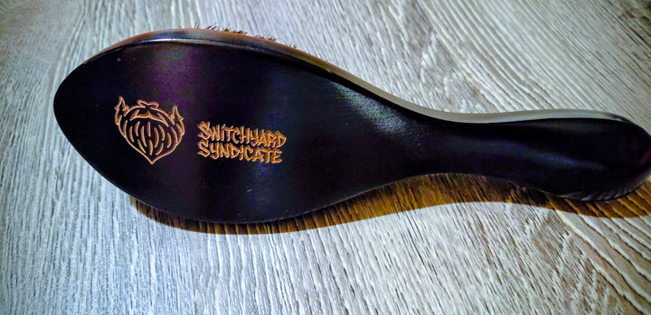 The Switchyard Enforcer-Firm Boar bristle Brush