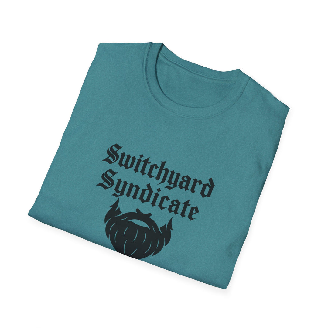 Beard Enthusiast Unisex T-Shirt - Perfect for Gifts, Casual Wear, Events, and Bearded Celebrations, Switchyard Syndicate Tee, Beard On Shirt
