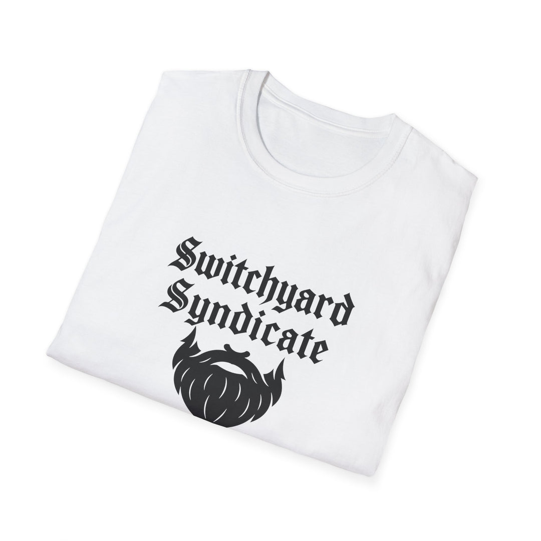 Beard Enthusiast Unisex T-Shirt - Perfect for Gifts, Casual Wear, Events, and Bearded Celebrations, Switchyard Syndicate Tee, Beard On Shirt