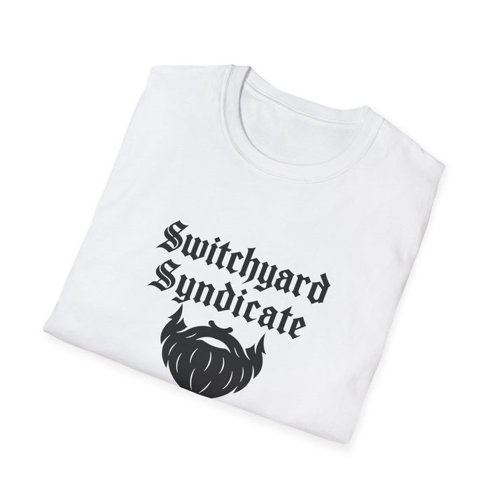 Beard Enthusiast Unisex T-Shirt - Perfect for Gifts, Casual Wear, Events, and Bearded Celebrations, Switchyard Syndicate Tee, Beard On Shirt