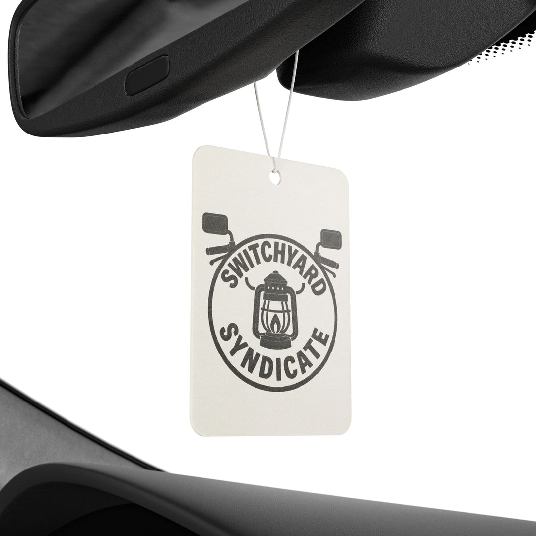 Scented Car Air Freshener | Switchyard Syndicate Design, Vintage Car Aroma Tag, Travel Essential, Gift for Car Enthusiasts, Stylish [...]
