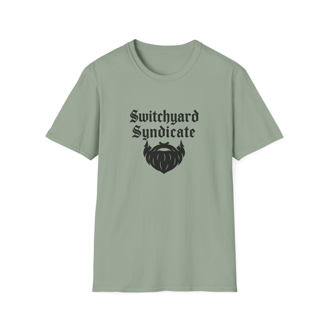 Beard Enthusiast Unisex T-Shirt - Perfect for Gifts, Casual Wear, Events, and Bearded Celebrations, Switchyard Syndicate Tee, Beard On Shirt