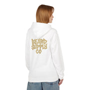 Beard Supply Co. Gold Logo Hoodie — "Swerve Hard, Swerve Rare"
