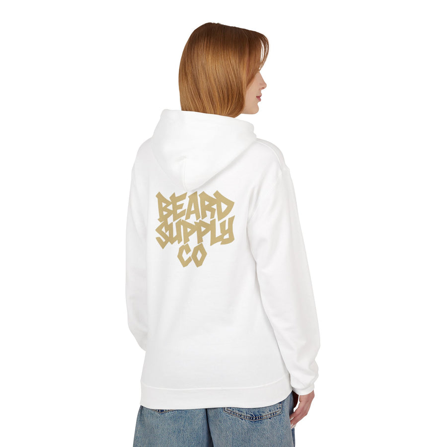 Beard Supply Co. Gold Logo Hoodie — "Swerve Hard, Swerve Rare"