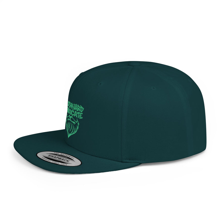 Stylish Flat Bill Snapback Hat, Trendy Cap, Urban Streetwear, Gifts for Him, Summer Fashion, Festival Wear, Casual Style