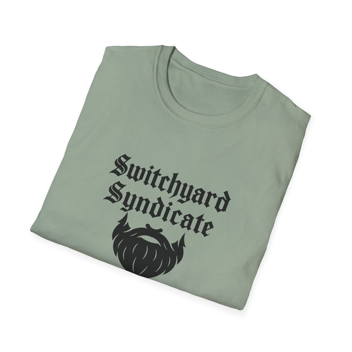Beard Enthusiast Unisex T-Shirt - Perfect for Gifts, Casual Wear, Events, and Bearded Celebrations, Switchyard Syndicate Tee, Beard On Shirt