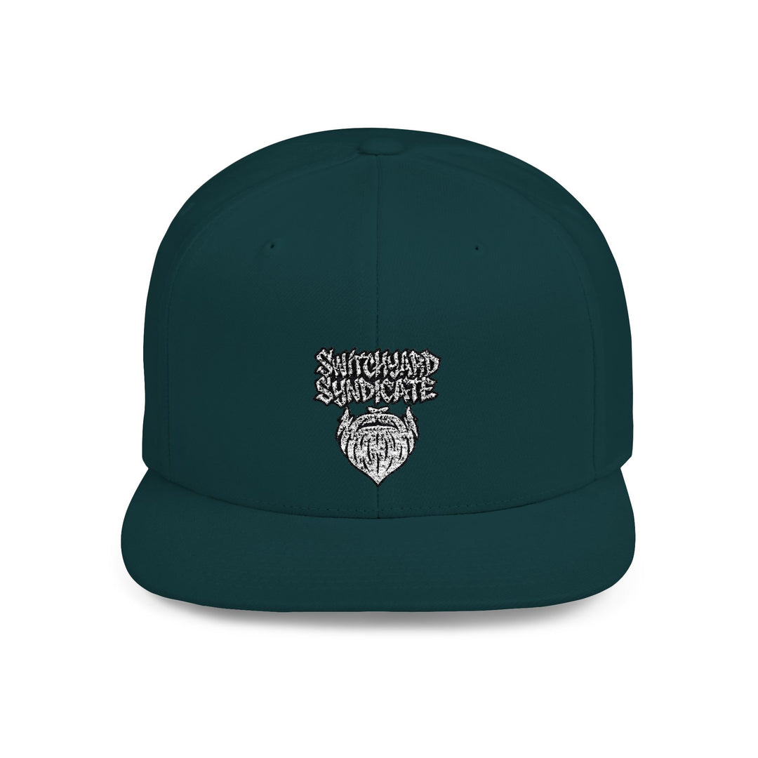 Stylish Flat Bill Snapback Hat, Casual Fashion Accessory, Trendy Gift for Him, Everyday Wear, Streetwear Essential