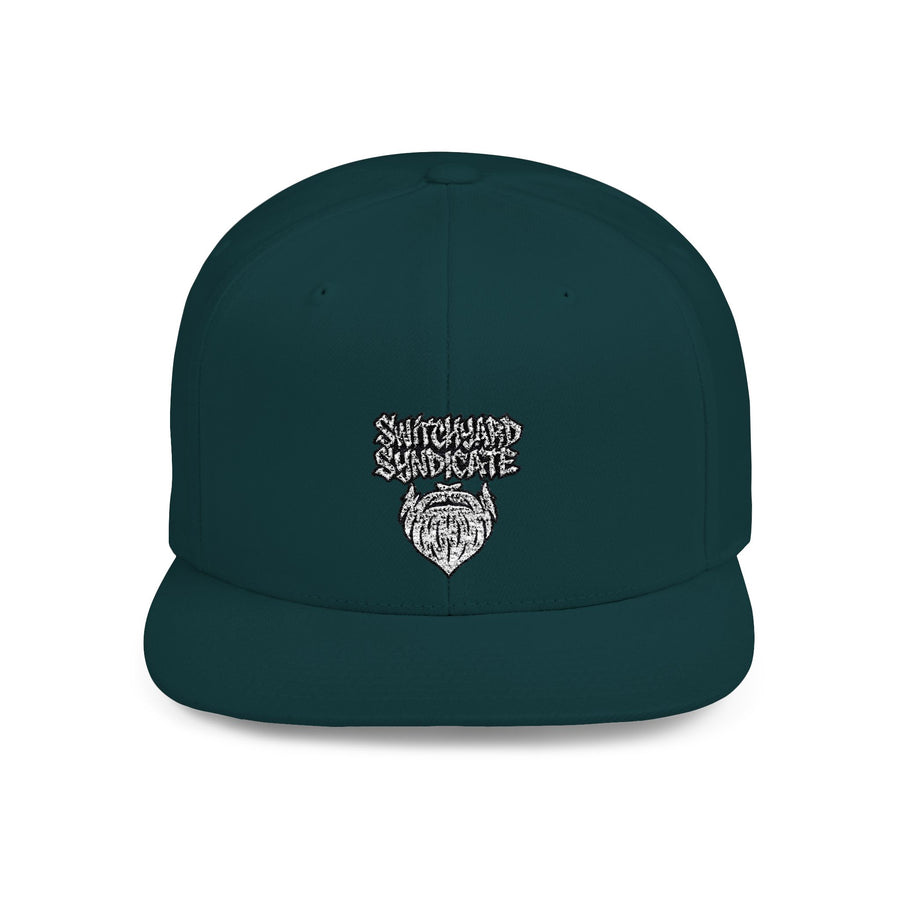 Stylish Flat Bill Snapback Hat, Casual Fashion Accessory, Trendy Gift for Him, Everyday Wear, Streetwear Essential