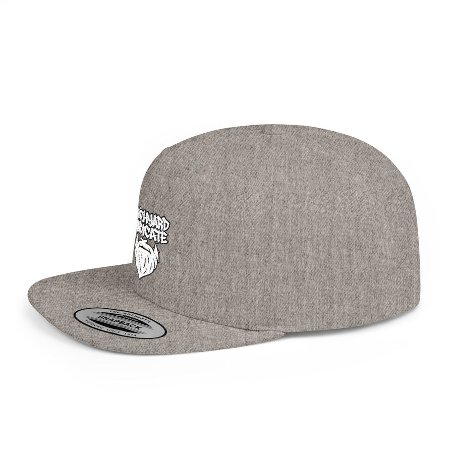 Stylish Flat Bill Snapback Hat, Casual Fashion Accessory, Trendy Gift for Him, Everyday Wear, Streetwear Essential