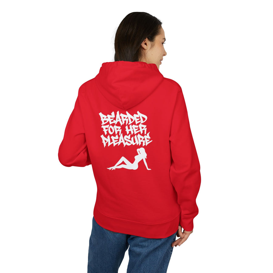 Unisex Cruiser 2.0 Hoodie with Swaggy Beard Graphic, Streetwear Fashion, Cool Hoodie for Men and Women, Casual Wear, Unique Gift Idea