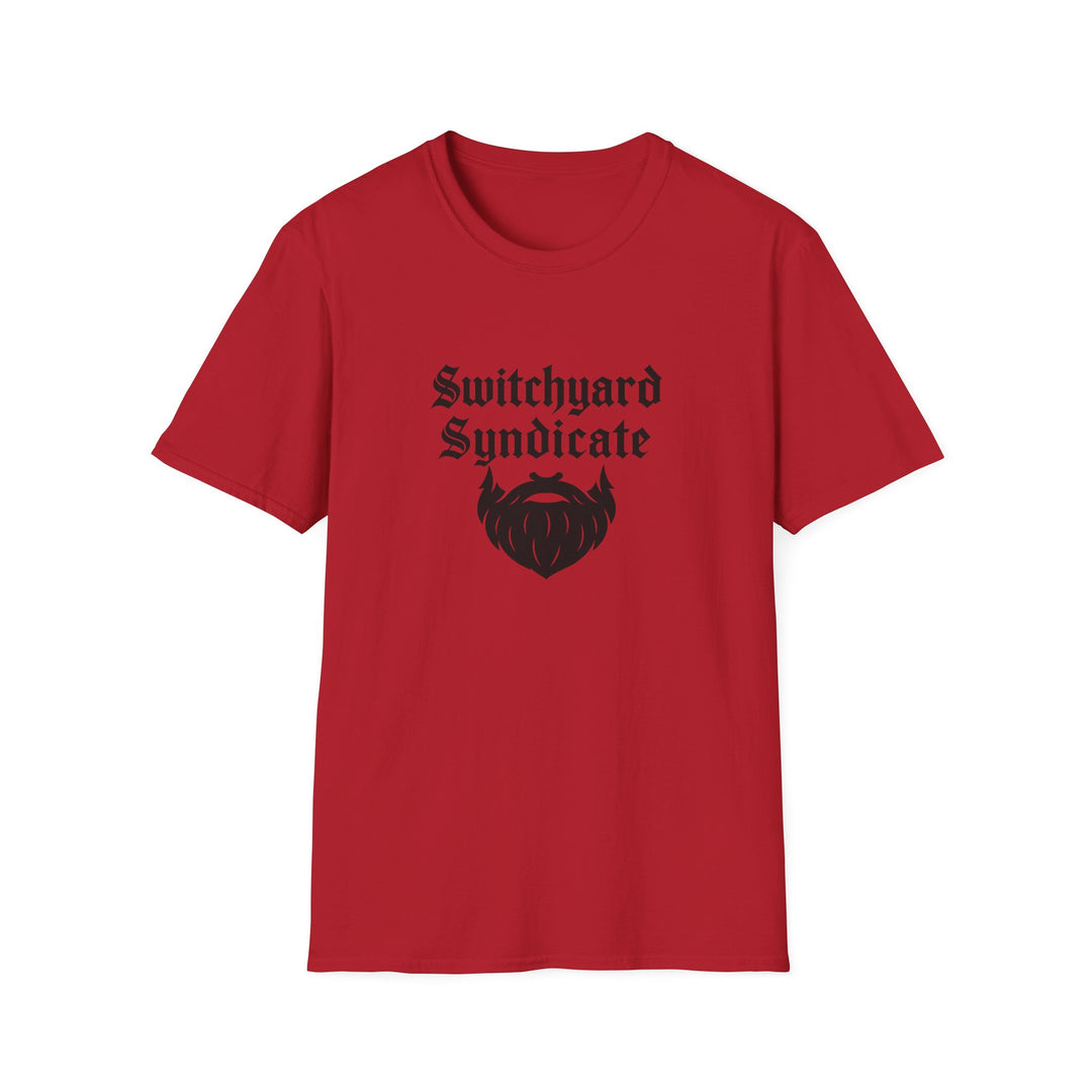 Beard Enthusiast Unisex T-Shirt - Perfect for Gifts, Casual Wear, Events, and Bearded Celebrations, Switchyard Syndicate Tee, Beard On Shirt