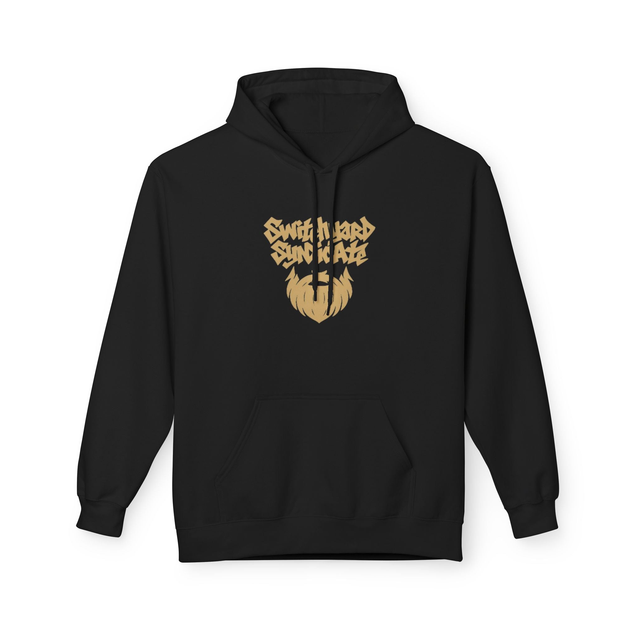 Beard Supply Co. Gold Logo Hoodie — "Swerve Hard, Swerve Rare"