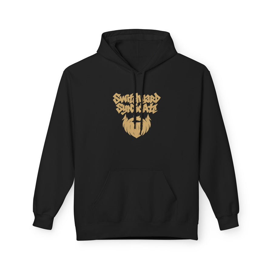 Beard Supply Co. Gold Logo Hoodie — "Swerve Hard, Swerve Rare"