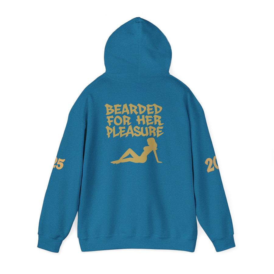 Bearded Pleasure Hoodie | Cozy Unisex Sweatshirt, Perfect Gift for Men, Casual Fashion, Unique Streetwear, Birthday or Holiday Gift