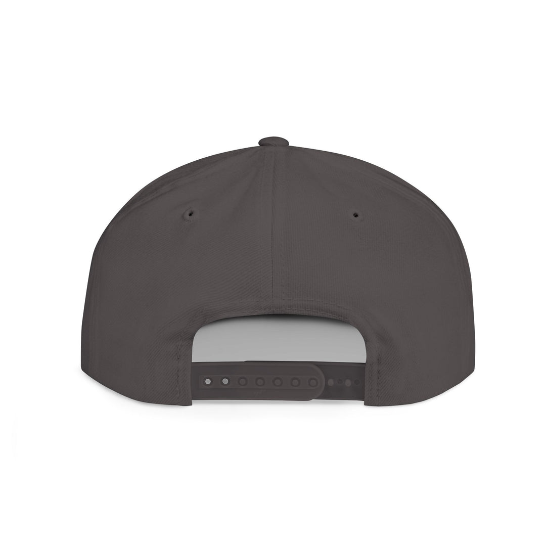 Stylish Flat Bill Snapback Hat, Perfect for Streetwear, Casual Outings, Skate Sessions, Gift for Trendsetters, Cool Logo Design