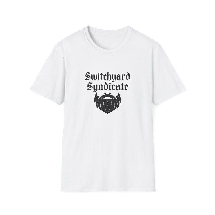Beard Enthusiast Unisex T-Shirt - Perfect for Gifts, Casual Wear, Events, and Bearded Celebrations, Switchyard Syndicate Tee, Beard On Shirt