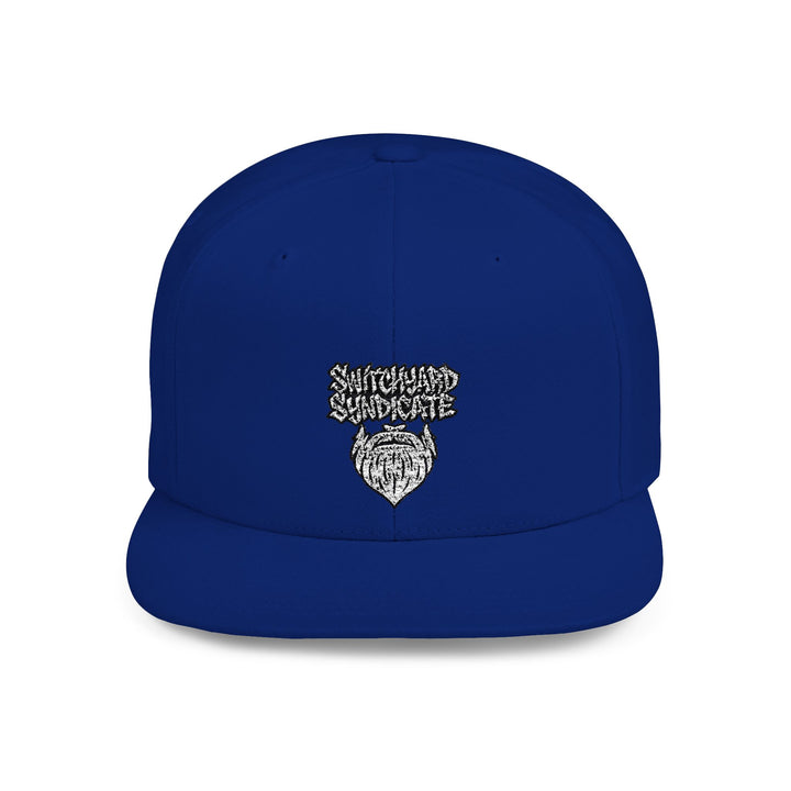 Stylish Flat Bill Snapback Hat, Casual Fashion Accessory, Trendy Gift for Him, Everyday Wear, Streetwear Essential