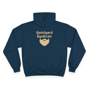 Champion Hoodie with Switchyard Syndicate Design, Cozy Outfit, Streetwear, Perfect Gift for Sports Enthusiasts, Birthday Gift, Unisex [...]