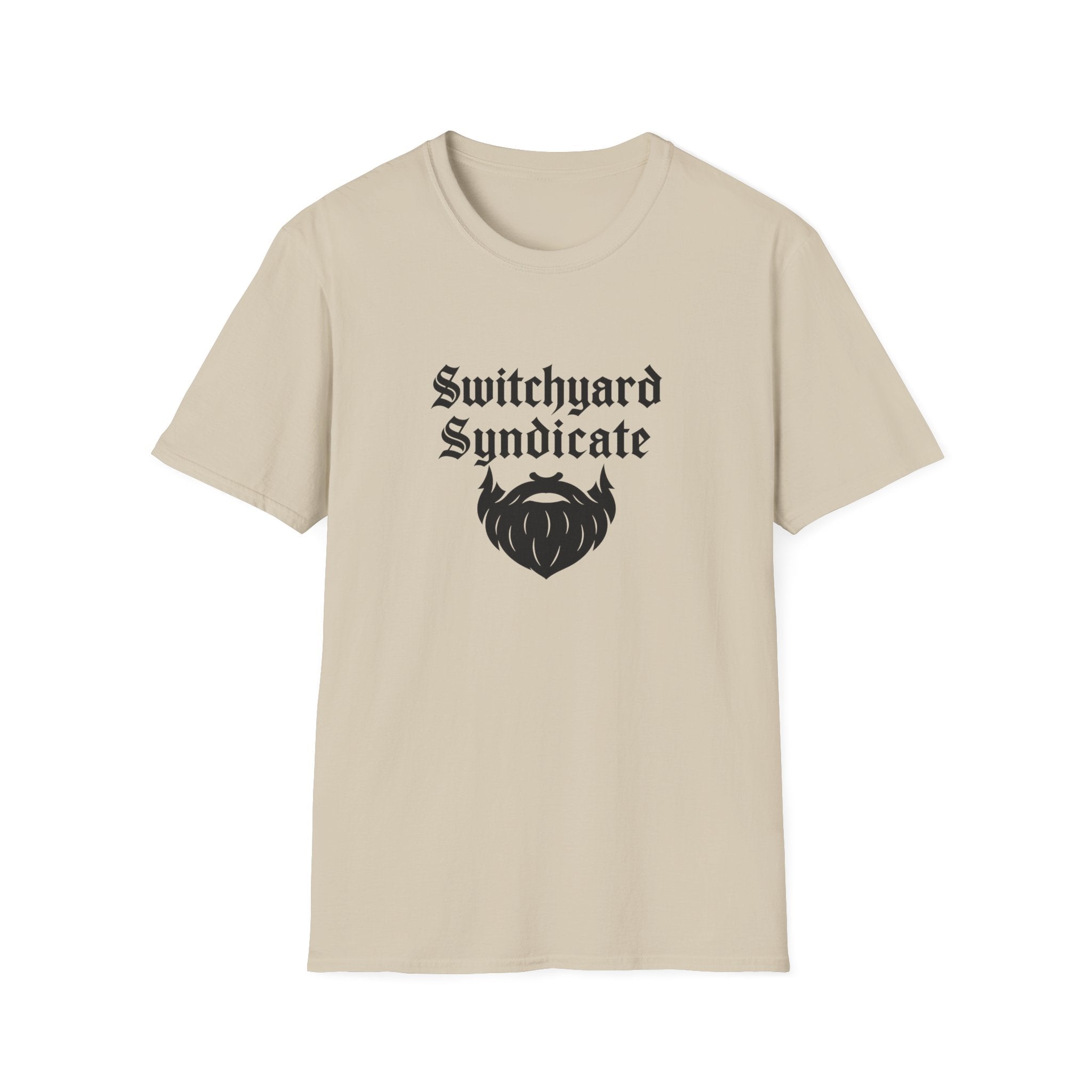 Beard Enthusiast Unisex T-Shirt - Perfect for Gifts, Casual Wear, Events, and Bearded Celebrations, Switchyard Syndicate Tee, Beard On Shirt
