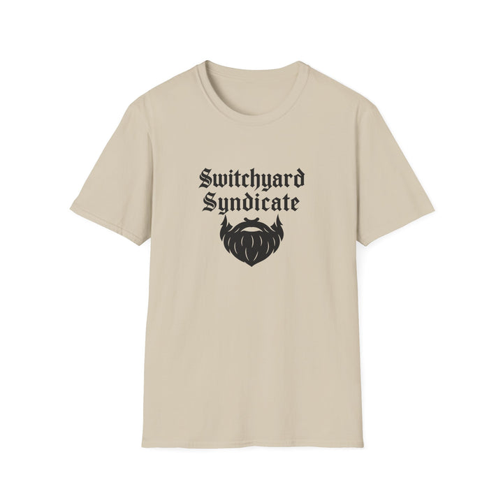 Beard Enthusiast Unisex T-Shirt - Perfect for Gifts, Casual Wear, Events, and Bearded Celebrations, Switchyard Syndicate Tee, Beard On Shirt