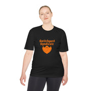 Bearded Humor Tee, Funny Sports Shirt, Gift for Beard Lovers, Stylish Workout Top, Unisex Fitness Wear