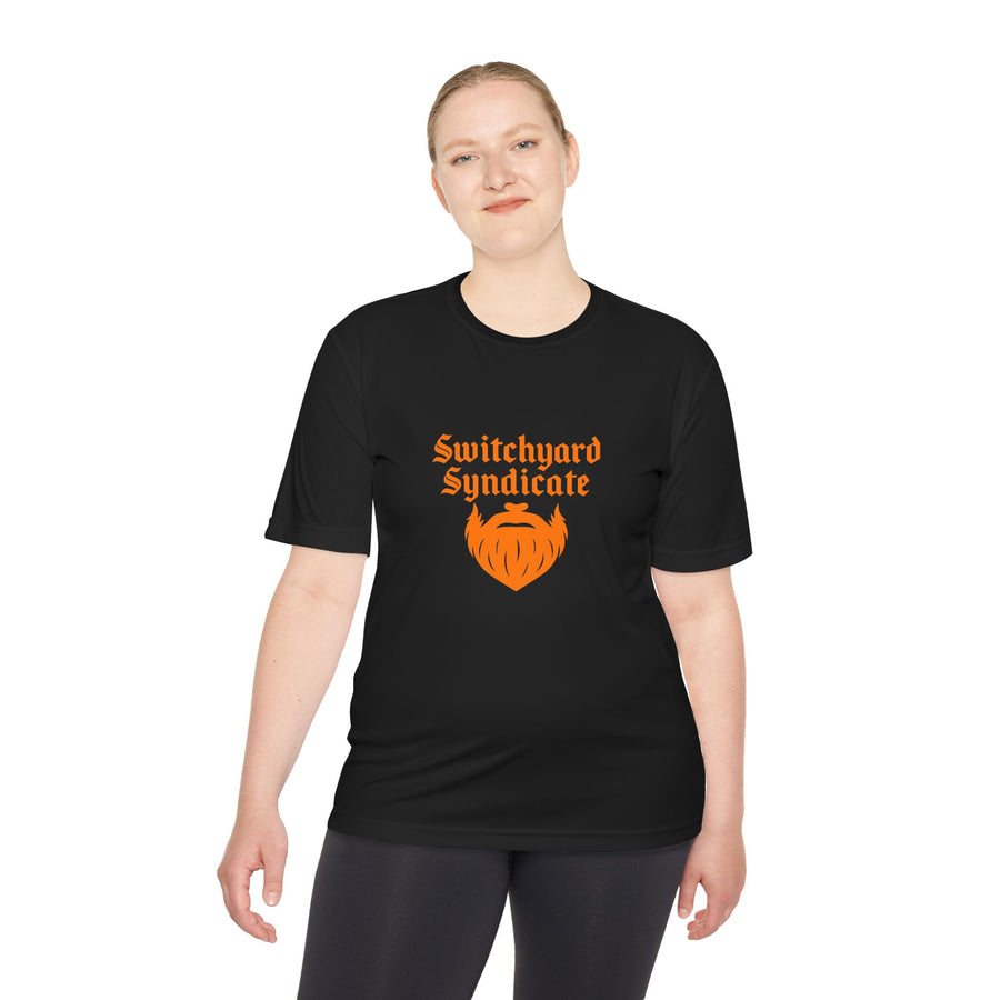 Bearded Humor Tee, Funny Sports Shirt, Gift for Beard Lovers, Stylish Workout Top, Unisex Fitness Wear
