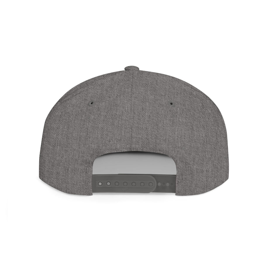 Stylish Flat Bill Snapback Hat, Trendy Cap for Streetwear, Unisex Headwear, Perfect for Festivals, Gifts and Casual Outings