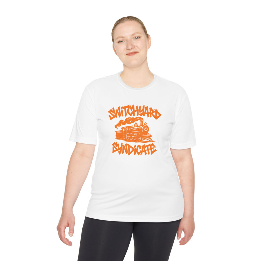 Switchyard Syndicate Unisex Moisture Wicking Tee, Graffiti Style Shirt, Streetwear Fashion, Perfect Gift for Train Lovers, Activewear [...]