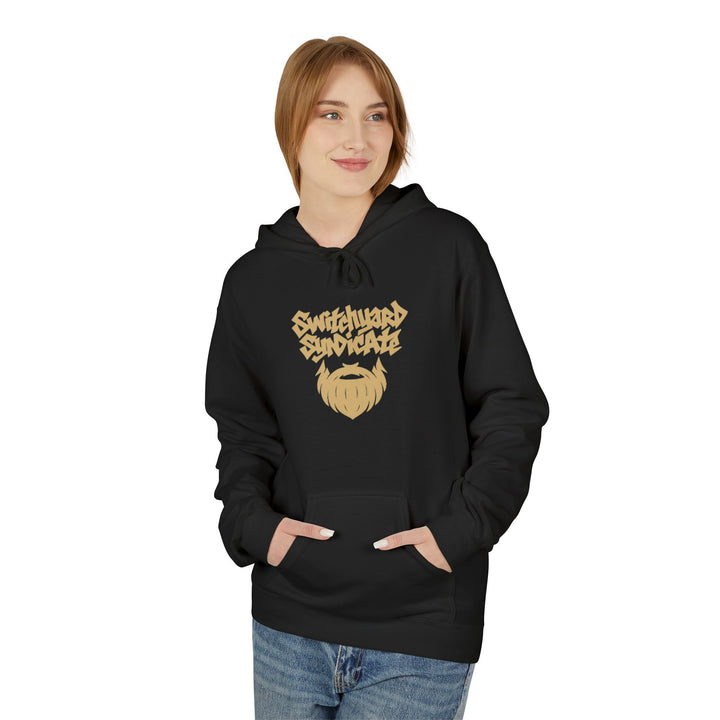Beard Supply Co. Gold Logo Hoodie — "Swerve Hard, Swerve Rare"
