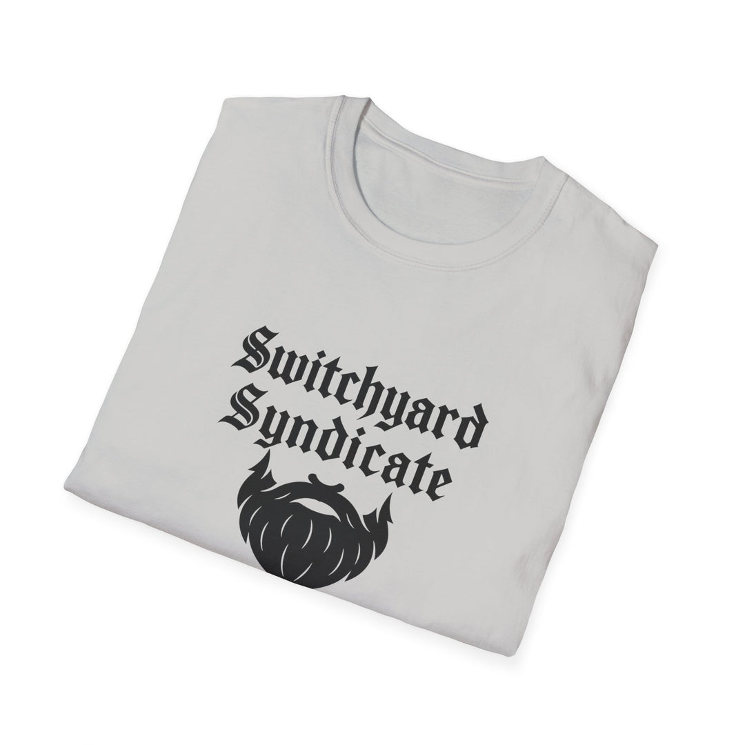 Beard Enthusiast Unisex T-Shirt - Perfect for Gifts, Casual Wear, Events, and Bearded Celebrations, Switchyard Syndicate Tee, Beard On Shirt