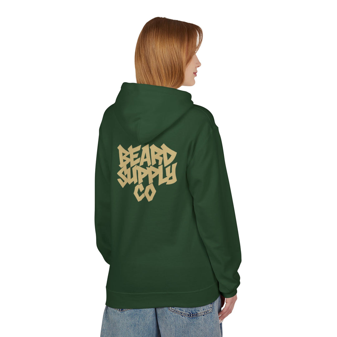 Beard Supply Co. Gold Logo Hoodie — "Swerve Hard, Swerve Rare"