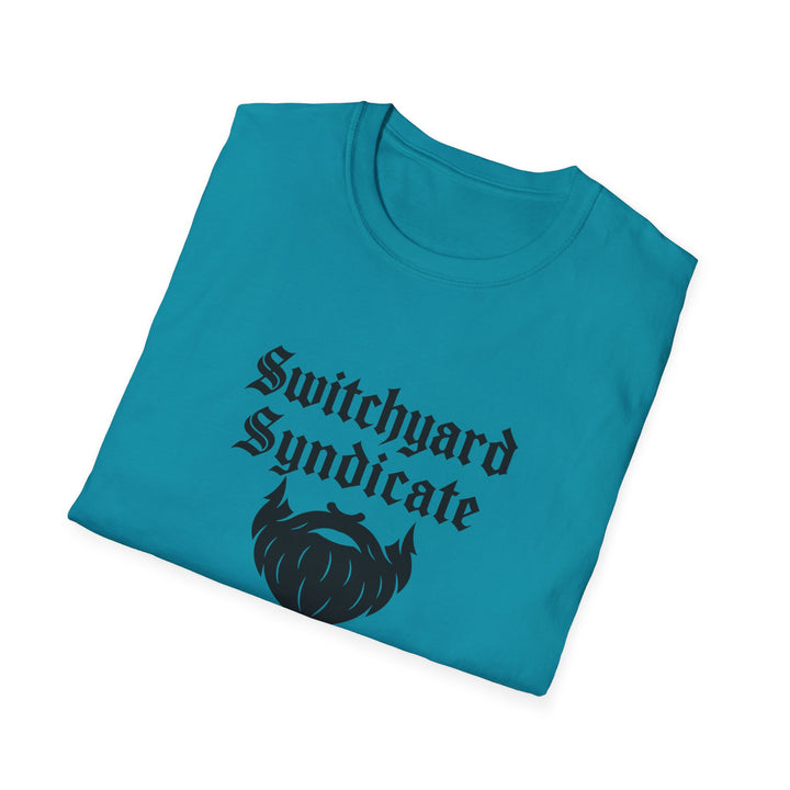 Beard Enthusiast Unisex T-Shirt - Perfect for Gifts, Casual Wear, Events, and Bearded Celebrations, Switchyard Syndicate Tee, Beard On Shirt