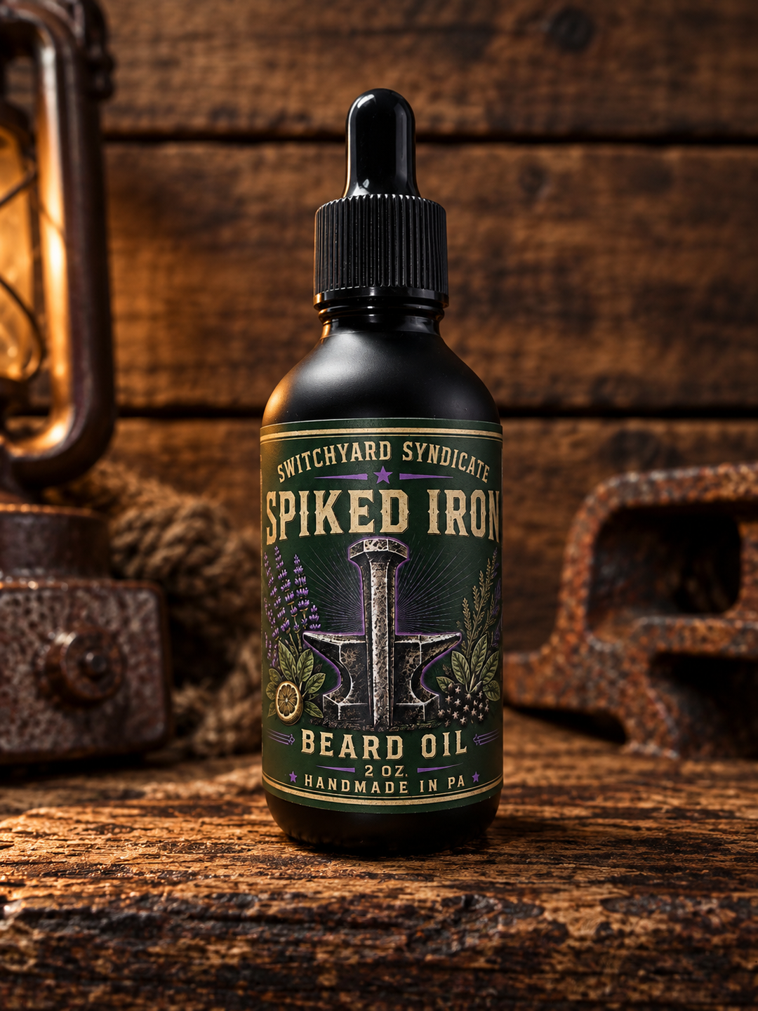 Spiked Iron Beard Oil