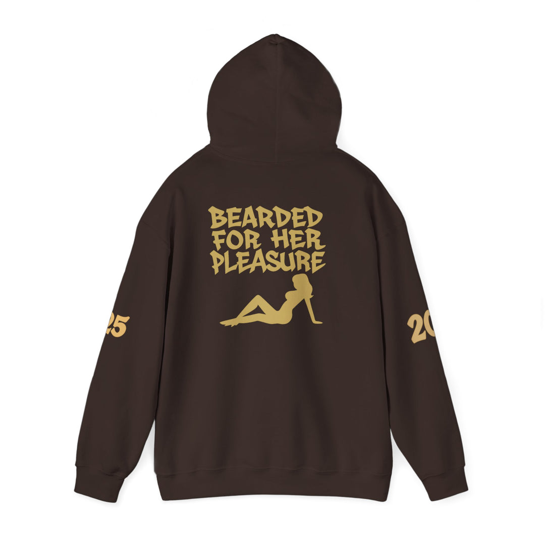Bearded Pleasure Hoodie | Cozy Unisex Sweatshirt, Perfect Gift for Men, Casual Fashion, Unique Streetwear, Birthday or Holiday Gift