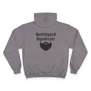Champion Hoodie with Switchyard Syndicate Design, Cozy Outfit, Streetwear, Perfect Gift for Sports Enthusiasts, Birthday Gift, Unisex [...]