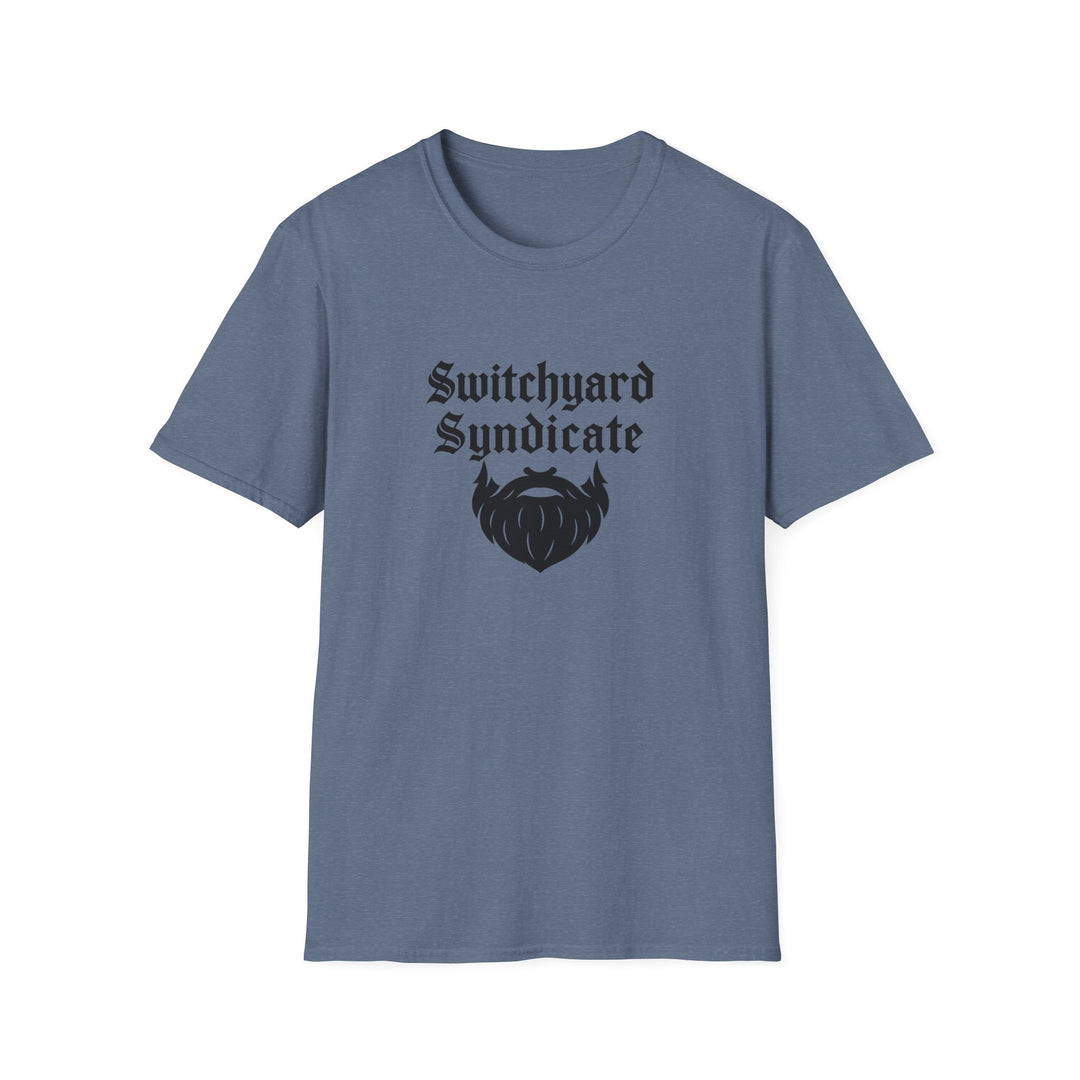 Beard Enthusiast Unisex T-Shirt - Perfect for Gifts, Casual Wear, Events, and Bearded Celebrations, Switchyard Syndicate Tee, Beard On Shirt